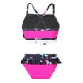 thumbnail image 2 of YEAHDOR 2Pcs Little Girls Bikini Set Spaghetti Straps Tank Top with Bottoms Swimsuit,Sizes 2T-10, 2 of 7
