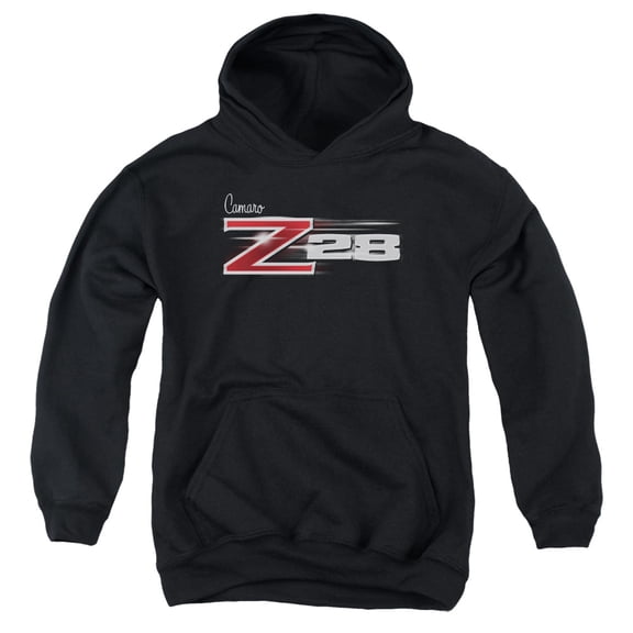 Chevrolet Z28 Logo Youth Pullover Hoodie Sweatshirt Black