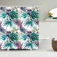 thumbnail image 4 of 3D Printed Shower Curtains Tree Leaf Flower Plant Bathroom Curtain Waterproof Fabric Polyester Bath Screen, 4 of 7