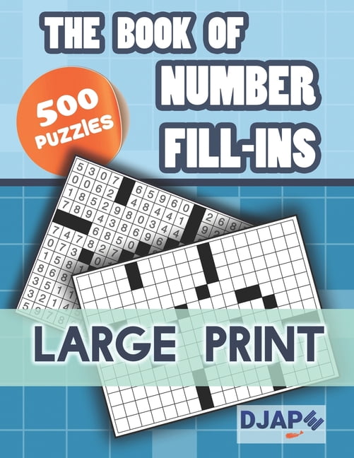 number fill in puzzles books number fill in puzzles books