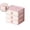 Pink, variant on VQPeo Acrylic Organizer Set, Dustproof Desk Storage for Makeup, Office Supplies, Pens, Countertops, Bathrooms, Bedrooms