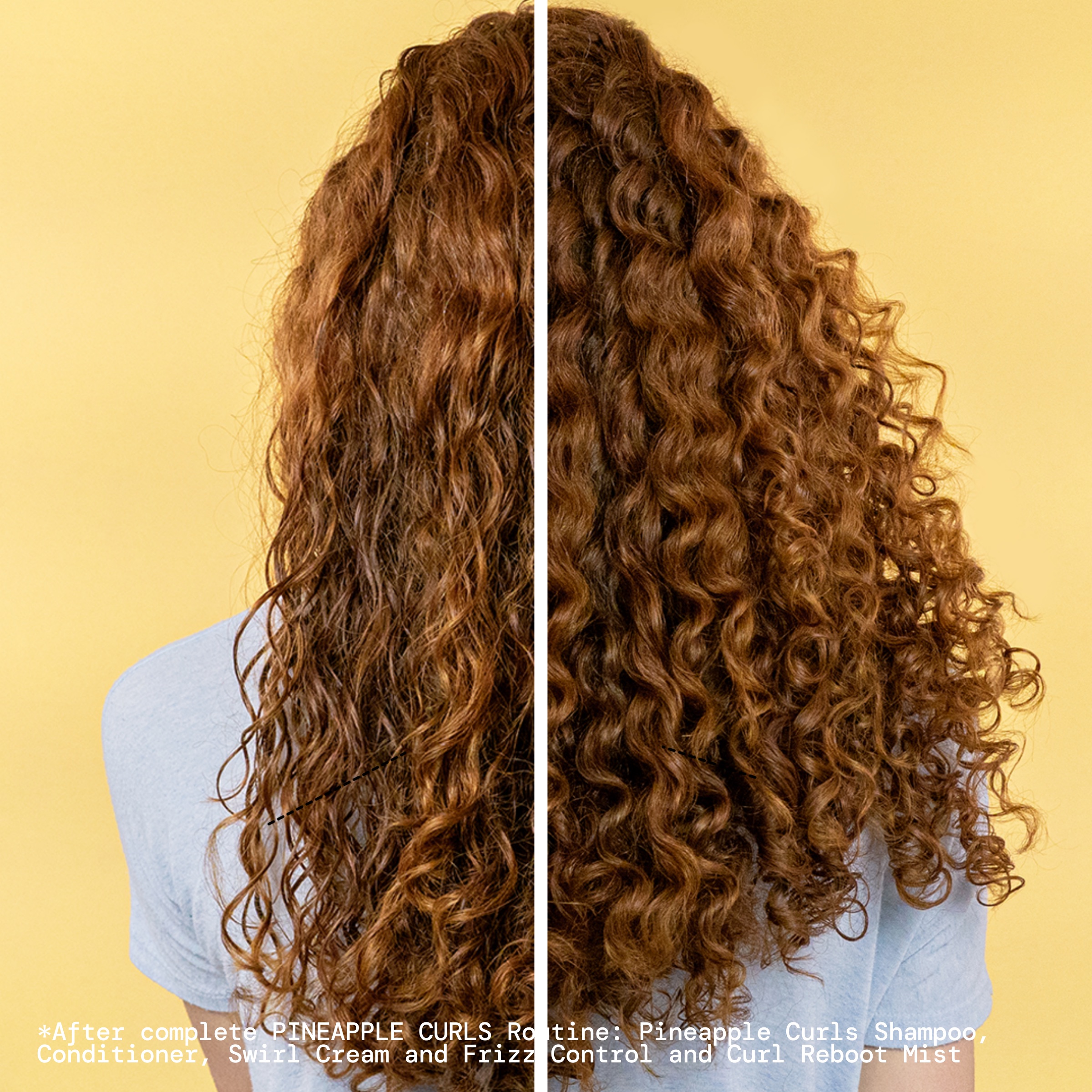Pacifica Pineapple Curls Curl Defining Shampoo - Hydrating & Frizz Control with Argan Oil & Hyaluronic Acid, Vegan and Cruelty-Free, 12 fl oz