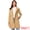Khaki, variant on DARING DIVA Women's Stylish Peacoat Wrap Collar 2024 Winter Trench Long Coat M Beige