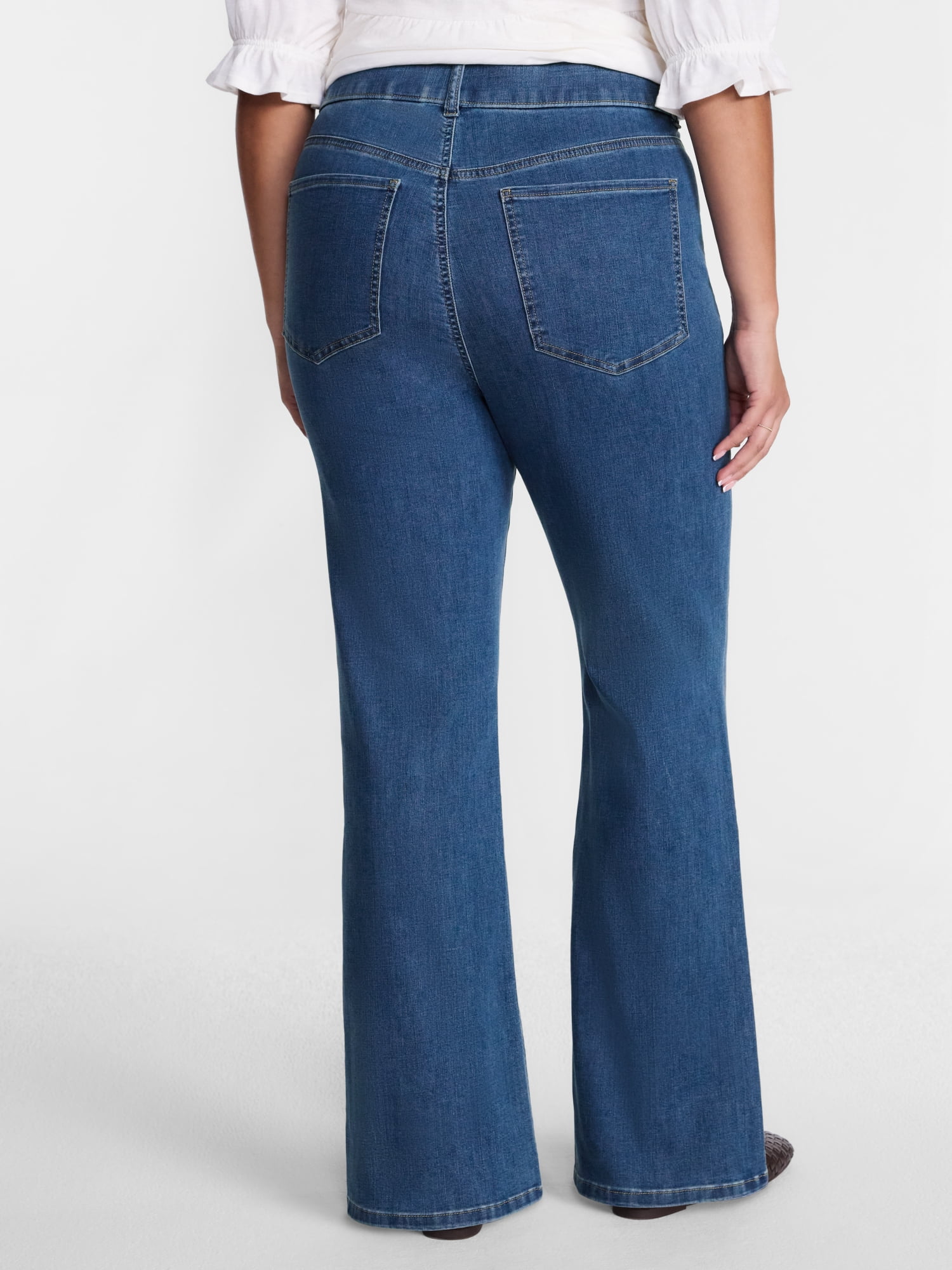 Terra & Sky Women's Plus Signature Jegging Bootcut, Sizes 0X-5X