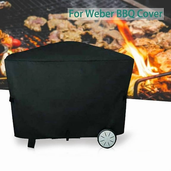 BBQ Grill Cover for Weber Q2000 Q3000 BBQ Cover Outdoor Grill Accessories Dustproof Waterproof Rain Protective Cover