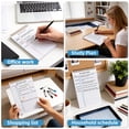 thumbnail image 3 of AGCAN To Do List Notepad, 3 Pack Spiral Daily Planner Notebook, Double Sided Planning Notebook, 8.7 x 5.7 52 Sheets, Task CheckList Organizer Agenda Pad for Work, 3 of 8