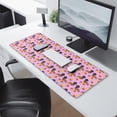 thumbnail image 2 of Long Mouse Pads for Desk,Pink Dachshund Chips Desk Mats on Top Of Desks, Desk Mouse Pad Extra Large with 3mm Non-Slip Base and Stitched Edge for Gaming,Office,Work,Home 31.5"x11.8", 2 of 6