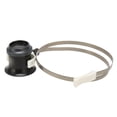 thumbnail image 1 of Watch Repair Magnifying Glasses Foldable Head Mounted Loupe with Stainless Steel Ring 4X, 1 of 14