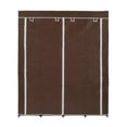 thumbnail image 6 of Ktaxon Non-Woven Fabric Portable Closet Organizer Storage with 14 Shelves, Brown, 6 of 7
