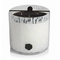 GARDENIA Zodax Apothecary Guild Opal Glass Large 5-Wick Scented Jar Candle - 128 oz