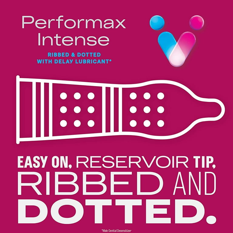 durex performax intense lubricated ribbed dotted premium condoms Trojan Ultra Thin Plus Spermicide Latex Lubricated Condoms For Men Same-Day  Delivery or Pickup main image 1