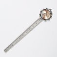 thumbnail image 5 of Marbled Book Marks: Vintage Silver Lace-Edged Bookmark - a Gift for Readers and Book Lovers, 5 of 5