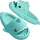 thumbnail image 1 of Chanclas Con Patrón De Tiburón Antideslizantes Ligeras De Secado Rápido Para Hombres Para Interiores Y Exteriores, Playa, Ducha, Casa, 1 of 4