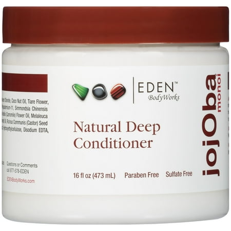 EDEN BodyWorks JojOba Monoi All Natural Deep Conditioner, 16 fl (Best Natural Deep Conditioner)