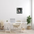 thumbnail image 3 of Stupell Industries Woman with Green Blossoms Botanical & Floral Painting Black Framed Art Print Wall Art, 17 x 17, 3 of 9