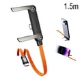 thumbnail image 1 of 2-in-1 Invisible Holder Charger Cable, Type-C to Type-C 240W Fast Charging Cord, Retractable Data Sync Power Delivery Wire, High-Speed Charging Solution for Devices, 1 of 8