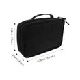 thumbnail image 4 of Shisuyan Bag for Electronics Storage Pouch Black Fabric Accessories Organization 1Pack, 4 of 8