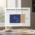 thumbnail image 4 of 100 Pack Thank You Cards With Envelopes Bulk Set & Stickers - 4x6 inch Blank Thank You Notes Bulk Box Set - Large Note Card Small Business, Wedding, Baby Shower & Bridal Shower - Navy Blue, 4 of 7
