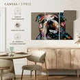 thumbnail image 5 of Elephant Stock Pet Portrait Wall Art - Horizontal Multi Panel Canvas - Living Room Wall Decor - Animal Multi Panel - Black And Red Decor - 74" x 48", 5 of 8