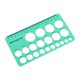 thumbnail image 1 of Regla de silicona para pezones, regla para medir pezones de madres, regla para brida de pecho, regla para brida de pezón, máxima eficiencia, 1 of 14