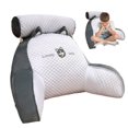 thumbnail image 1 of Almohada de lectura Shakven con rollo de cuello desmontable para adultos, 1 of 9