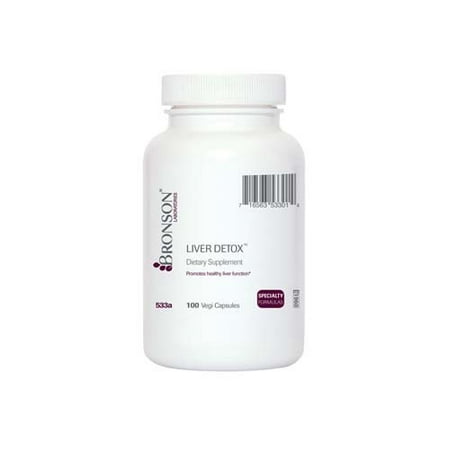 - Bronson Liver Detox Supplement, 100 Capsules