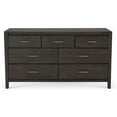 thumbnail image 6 of Modus Furniture Nevis Seven Drawer Dresser in Sharkskin (2024), 6 of 10