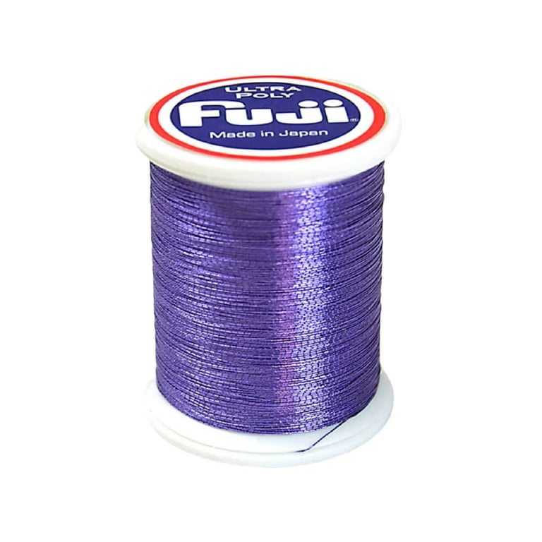 FUJI Ultra Poly Metallic MTA01 Size A 600M - Fishing Rod Wrapping Thread  for Custom Fishing Rod Building