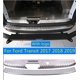 thumbnail image 2 of Para Ford Transit 2017 2018 2019 Cubierta de parachoques trasero Placa de umbral de puerta Protector Panel de protección Moldura de acero inoxidable Accesorio estilo automóvil, 2 of 5