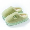 thumbnail image 2 of Wensltd Women Winter Fuzzy Slippers Red Indoor Cozy Soft Memory Foam House Slipper for Women, 2 of 9