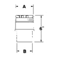thumbnail image 4 of Ameri-Vent Appliance Connector,3" Dia.,6" L 3FCAC, 4 of 5