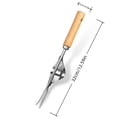 thumbnail image 3 of Ohmyroo Manual 2-In-1 Garden Weeder and Hoe Tool Stainless Steel, 3 of 7