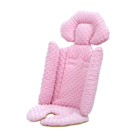 Cojín para Cochecito de Bebé, Almohadillas para Asiento, Alfombrilla para Carrito, Colchón Universal Cómodo para Carrito de Invierno, Alfombrilla para Rosa