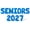 Blue, variant on Letter Balloons - SENIORS 2027 16" Inch Alphabet Letters Foil Mylar Balloon Senior Year Party Banner (Gold)