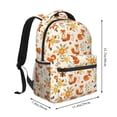 thumbnail image 2 of Balery Flower Fox Mochila Escolar Impresa, Mochila Ligera para Viajes Casual, Mochila Duradera y Cómoda Multifuncional, Mochila para Laptop-One Size, 2 of 5