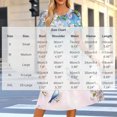 thumbnail image 3 of Karymi Maxi Dresses for Women Crew Neck Short Sleeve Floral Print Midi Dress, Gathered Empire Waist Loose Flowy Summer Casual Sundress Cocktail Dresses for Women, 3 of 6