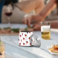 thumbnail image 5 of Yayeee Ashtray with Lid for Cigarette Smokeless Stainless Steel Home Ash Holder, Cute Santa Hats Pattern, 5 of 7