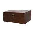 thumbnail image 4 of Caja de costura de madera Accesorios de costura Caja de recuerdos vacío con tapa Suministros de costura Organizador Caja de almacenamiento de madera, 4 of 8