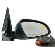 APA Replacement for Exterior Rear View Mirror 2022 2023 KONA 2022 KONA EV with Heated Blind Spot Detection and Signal Light Passenger Right Side 87620J9660 HY1321334