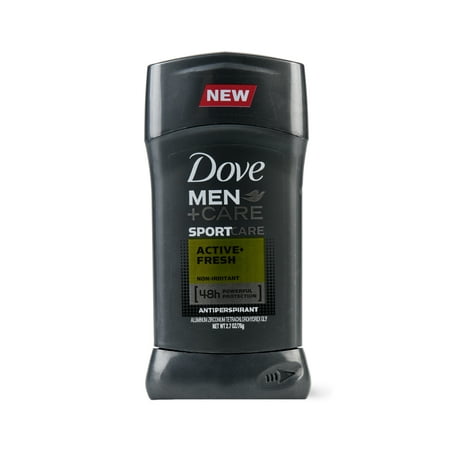 Dove Men+Care Sport Antiperspirant Deodorant Stick Active+Fresh 2.7 (Best Antiperspirant Body Wash)