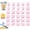 Pink, variant on Numbered Pencil Toppers, 30pc Number Pencil Toppers, 3D Printed Reusable Classroom Pencil Labels for Teachers, Pencils Tracking Markers for Supply Stations and School Organization(Blue)