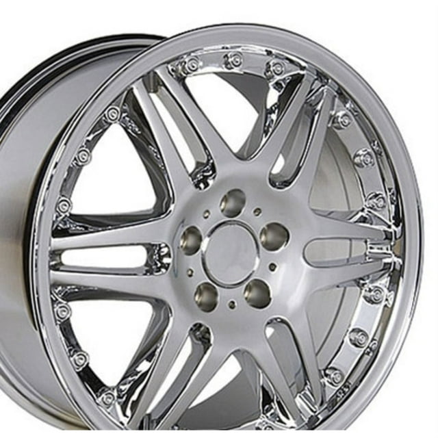 18" Replica MB09 fits Mercedes Benz C Class 18x8.5 Chrome
