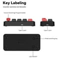 thumbnail image 2 of 4 Key Small Keypad Mechanical Gaming Keyboard with Hot Swappable Key and USB C Port Color Lighting Adjustment, 2 of 8