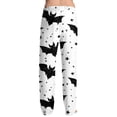 thumbnail image 4 of Trgacdwlo Halloween Pjs Men Funny Pumpkin Mens Pajama Bottoms Elastic Waist Drawstring Fall Winter Men's Sleep Pants, 4 of 7