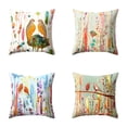 thumbnail image 4 of 18Inch Bird Flower Pillow Case Bed Sofa Living Room Decor Throw Cushion Cover, 4 of 8