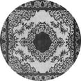 thumbnail image 1 of Ahgly Company Indoor Round Oriental Gray Industrial Area Rugs, 6' Round, 1 of 4