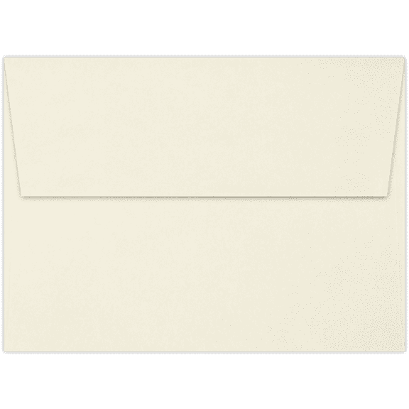 LUXPaper A6 Invitation Envelopes, 4 3/4 x 6 1/2, Strathmore Premium Wove 80lb. Natural White, 250 Pack