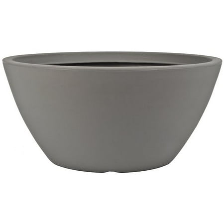 Brayden Studio Noack Modern Bowl Plastic Pot Planter