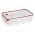 thumbnail image 2 of Sterilite Ultra Seal 16 Cup Rectangular Food Containers, Red (4 Pack), 2 of 11