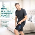 thumbnail image 3 of Muslera Compresiva para Cuádriceps e Isquiotibiales - Soporte Deportivo Elástico Antideslizante para Hombre y Mujer - Alivio de Dolor, Rotura de Fibras y Recuperación Muscular (1 pza), 3 of 10